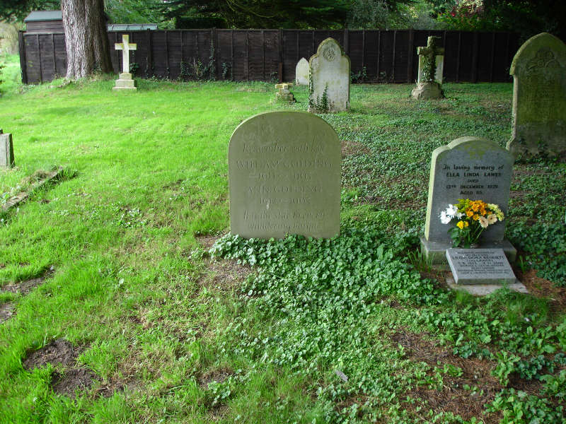 William Golding's gravestone