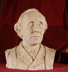 plaster bust of Sir Henry Fawcett