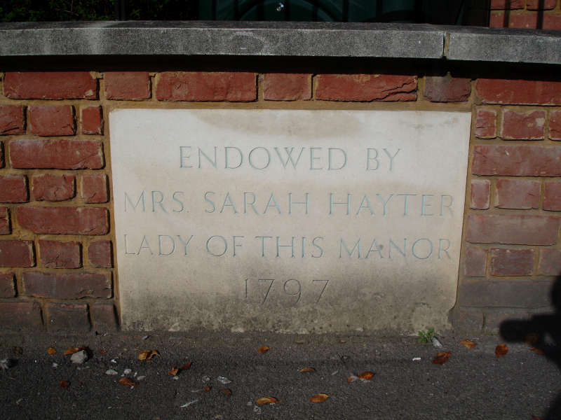 Hayter Alms Houses