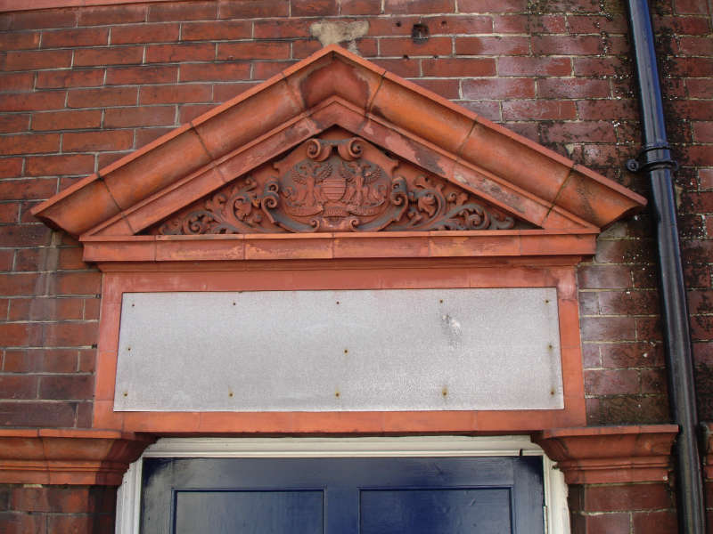 1907 Fire Station plaque