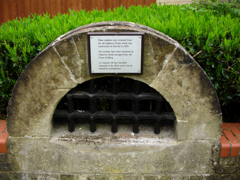 Salisbury Prison window