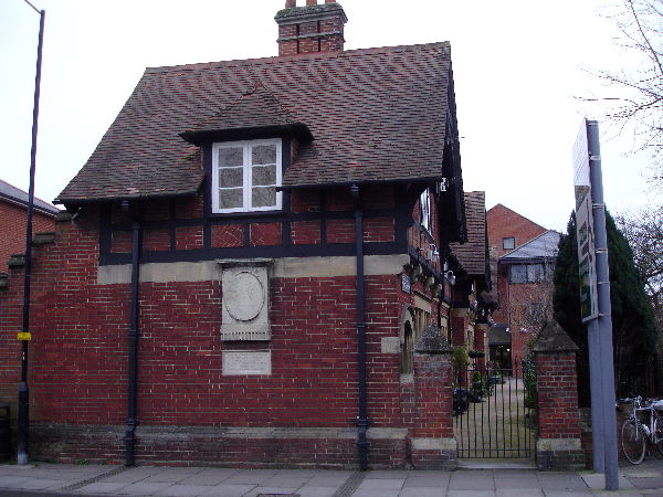 Six poor widows building