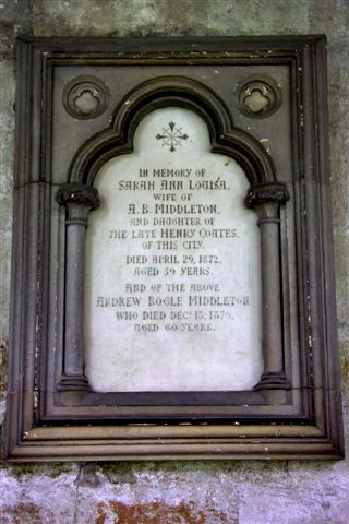 Middleton's memorial