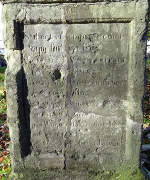 face A of Cynric's Urn pedestal