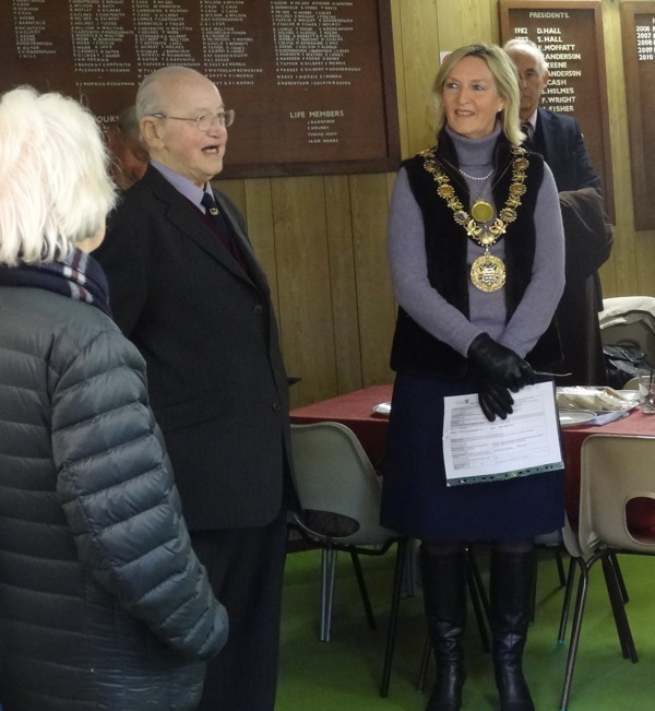 Unveiling of Fredrick Griffin's plaque